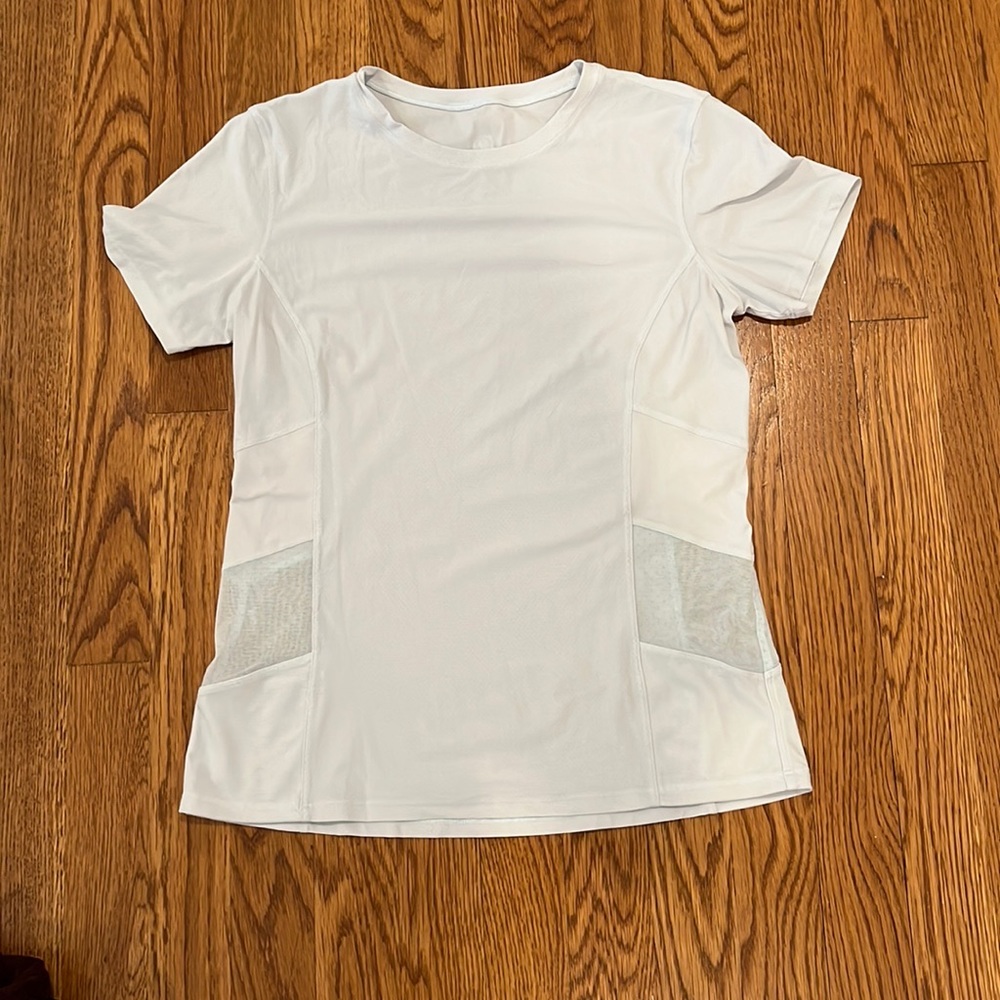 Blue lululemon shirt